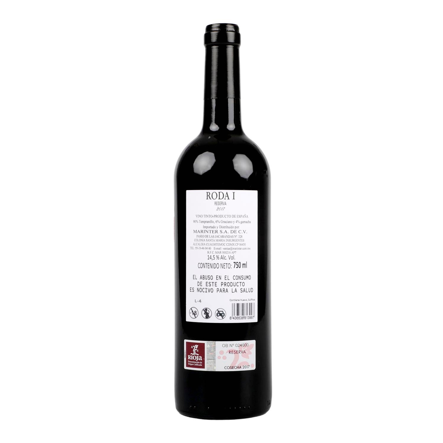 Vino Tinto - Roda I Reserva 2018 de 6000 ml - España