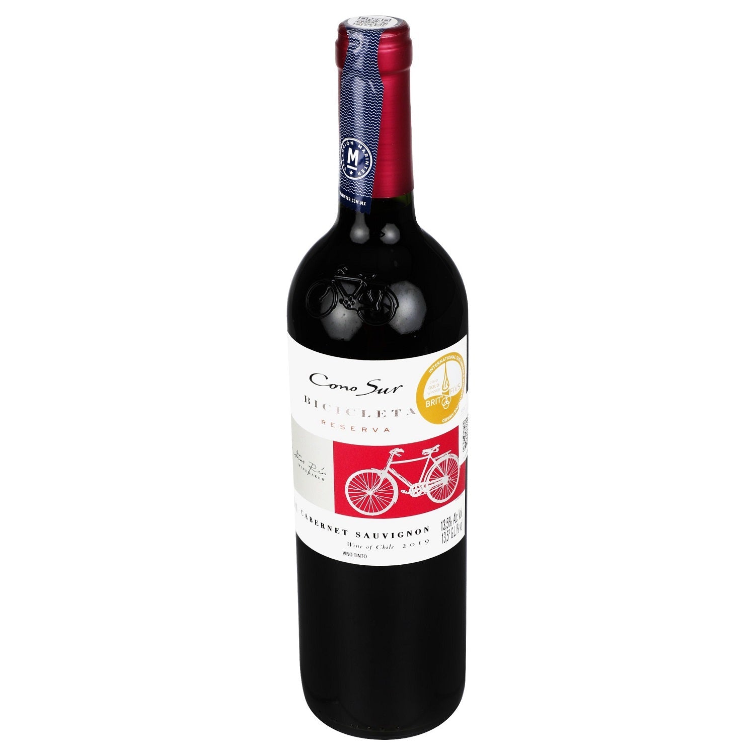 Promo 3X2 - Vino Tinto - Cono Sur Bicicleta Cabernet Sauvignon - 750 ml