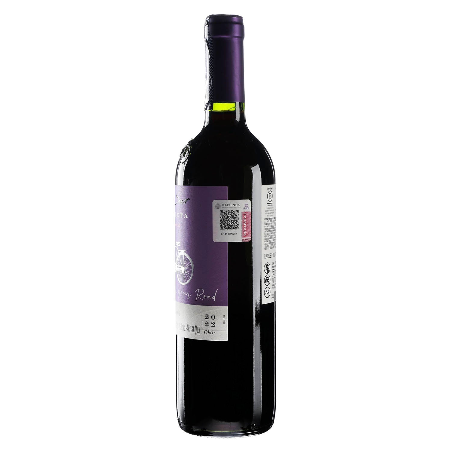 Vino Tinto - Cono Sur Bicicleta Merlot - 750 ml - Chile