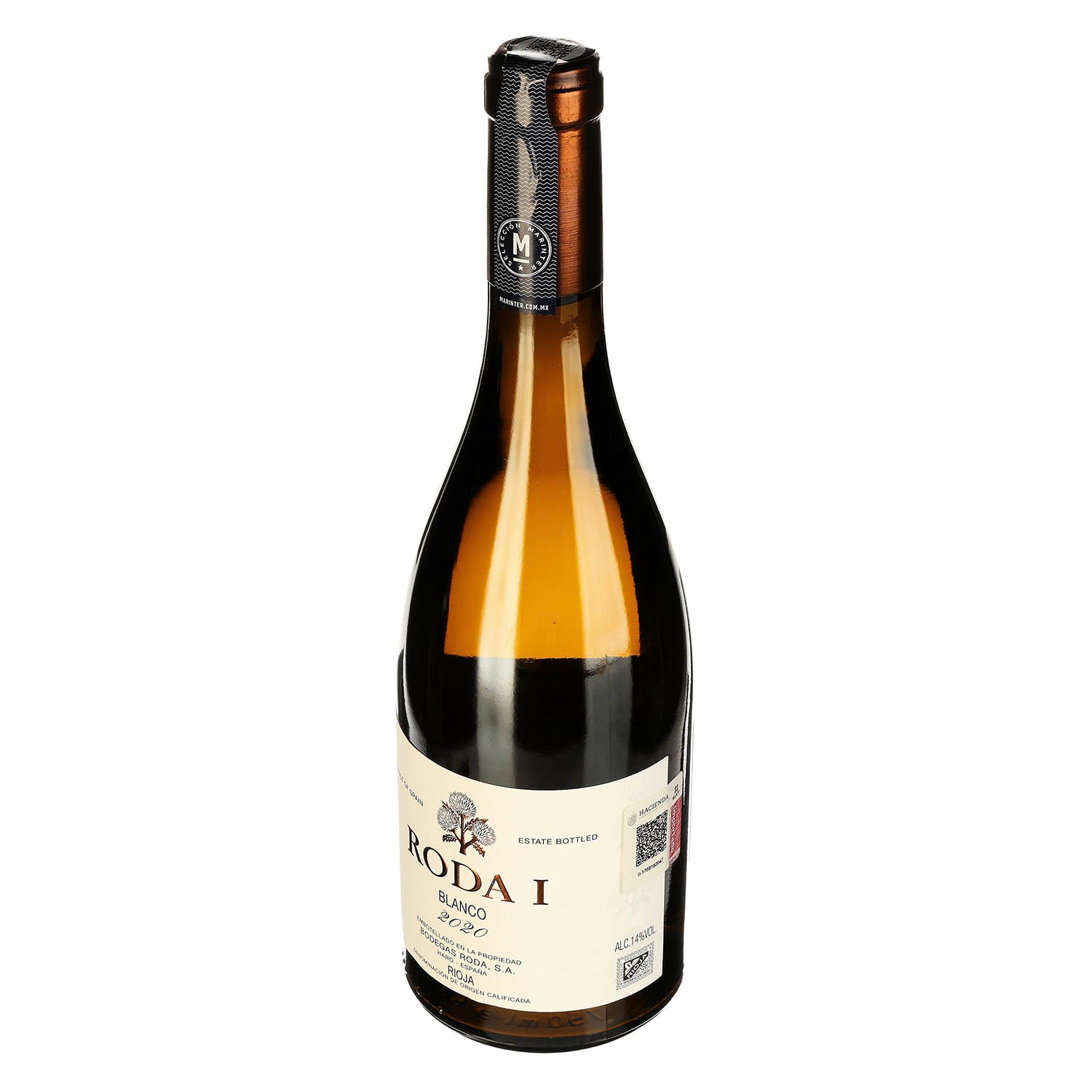 Vino Blanco Roda I 2020 de 750 ml - España