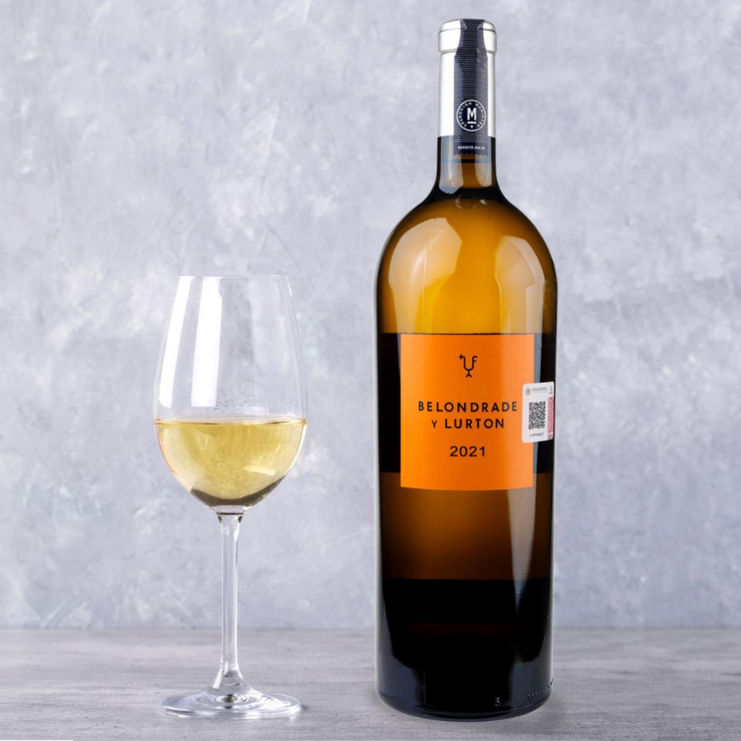 Vino Blanco Belondrade y Lurton 2021 de 1500  ml