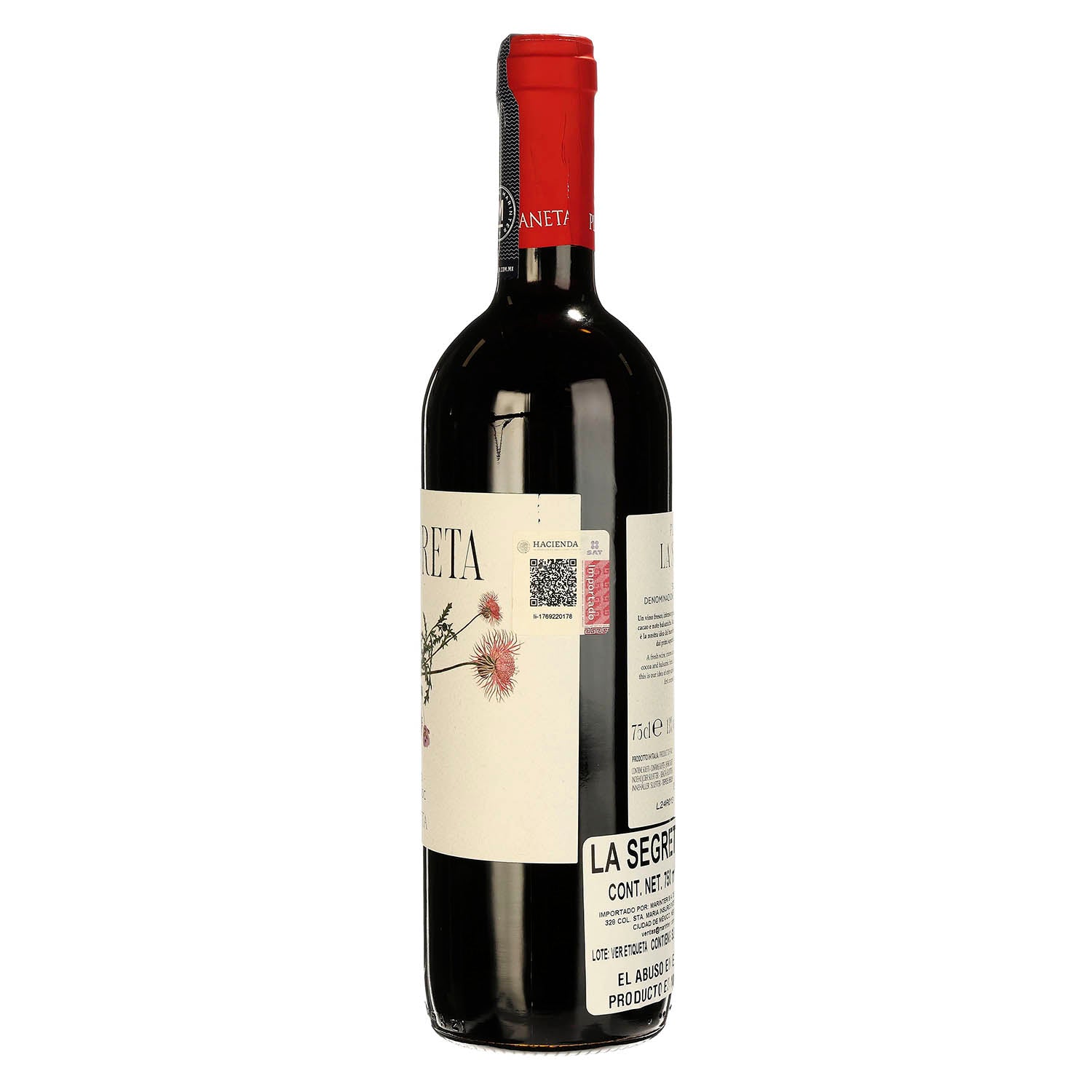 Vino Tinto - La Segreta de 750 ml - italia