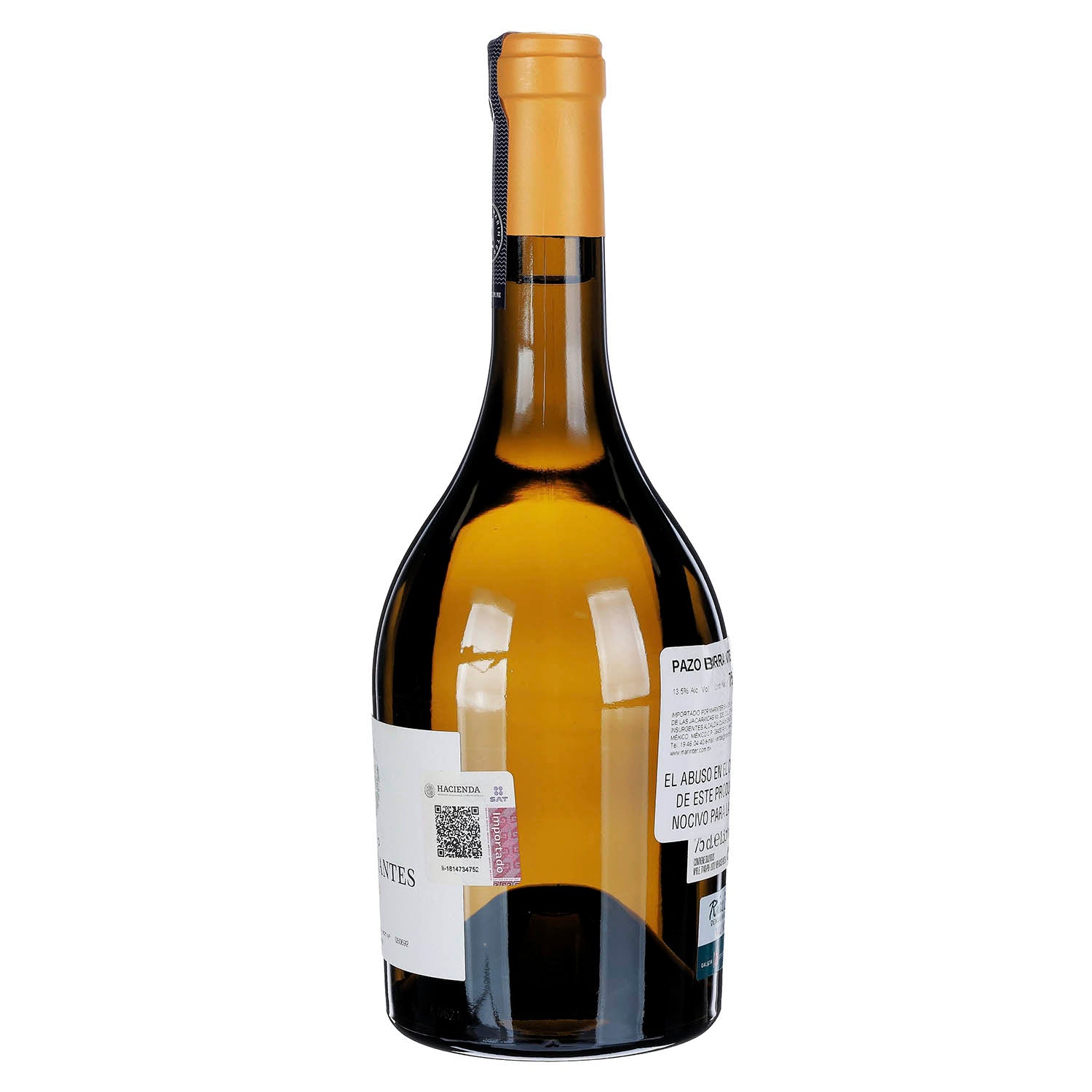 Vino Blanco Pazo Barrantes 2021 de 750 ml