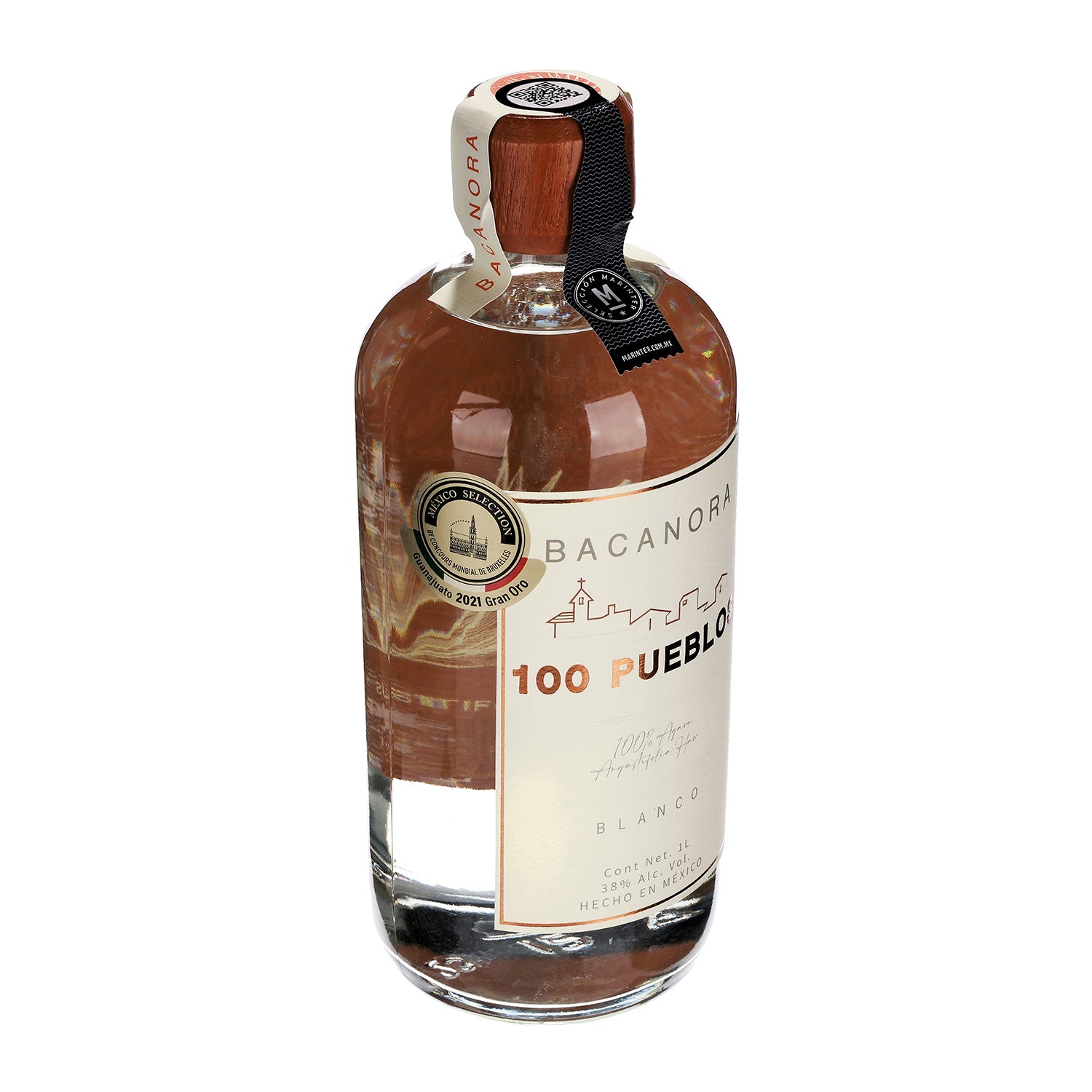 Bacanora 100 Pueblos de 1000 ml - Sonora México